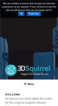 Mobile Screenshot of 3dsquirrel.co.uk